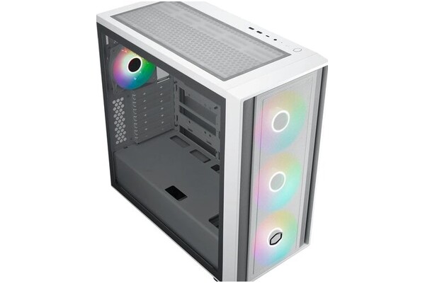 Obudowa PC COOLER MASTER MasterBox 600 Midi Tower biały