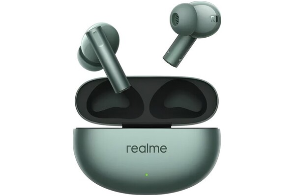 Słuchawki realme Buds Air 6 Dokanałowe Bezprzewodowe zielony