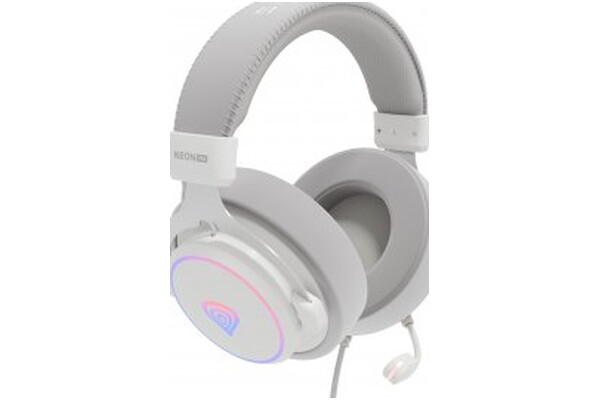 Słuchawki Genesis NSG2170 Neon 764 Nauszne Przewodowe biały