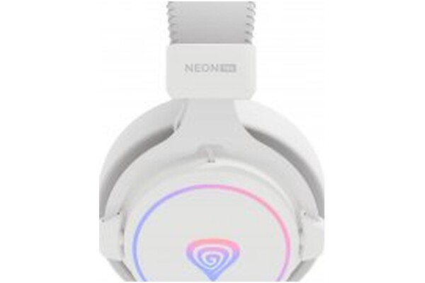 Słuchawki Genesis NSG2170 Neon 764 Nauszne Przewodowe biały