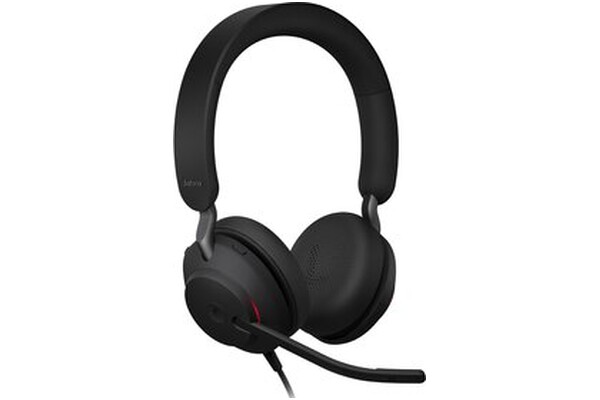 Słuchawki Jabra Evolve 2 40 SE Nauszne Przewodowe czarny