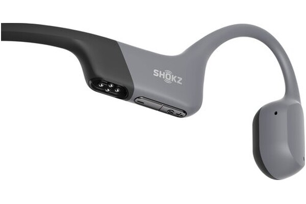 Słuchawki Shokz OpenSwim Pro Przewodnictwo kostne Bezprzewodowe szary