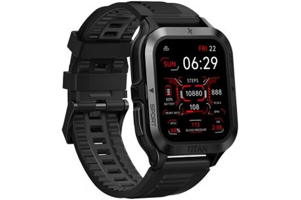 Smartwatch MaxCom FW67 Titan Pro 1.85" czarny