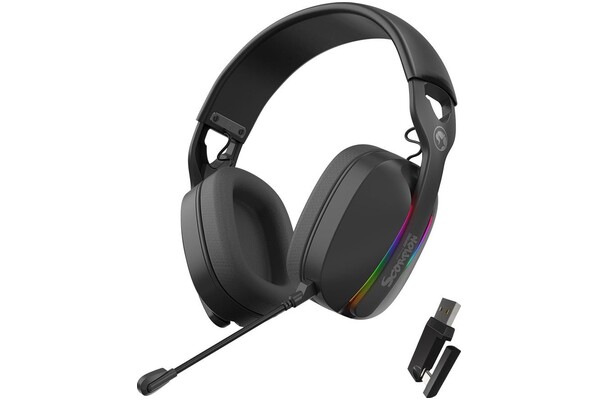 Słuchawki MARVO HG9086W Nauszne Bezprzewodowe czarny
