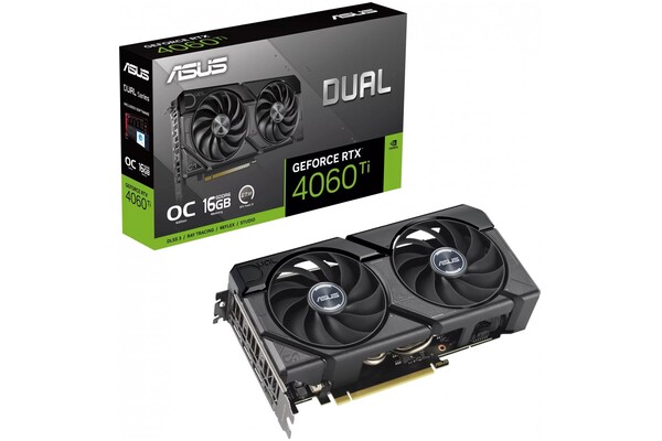 Karta graficzna ASUS RTX 4060 Ti Dual EVO OC 16GB GDDR6
