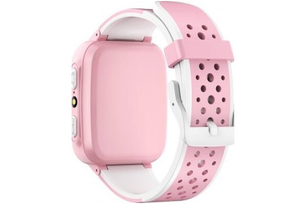 Smartwatch FOREVER KW210 Kids Find Me 2 1.44" biało-różowy