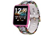 Smartwatch Bemi Kix-M 1.3" Czarno-różowy