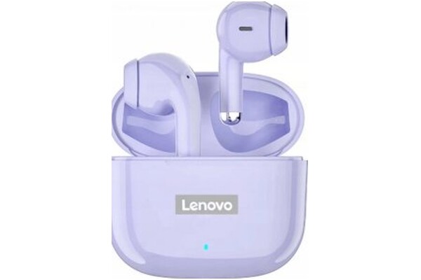Słuchawki Lenovo LP40 Pro Dokanałowe Bezprzewodowe fioletowy