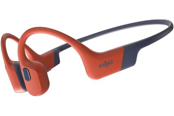 Słuchawki Shokz OpenSwim Pro Przewodnictwo kostne Bezprzewodowe czerwony