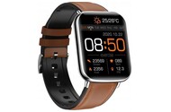 Smartwatch Bemi Kix 2 1.6" czarno-brązowy