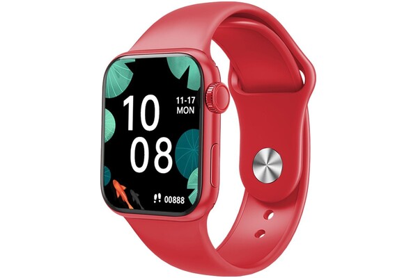Smartwatch WATCHMARK WI12 1.69" czerwony