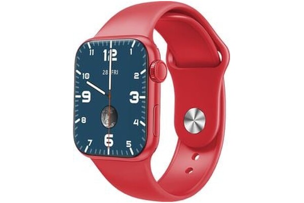 Smartwatch WATCHMARK WI12 1.69" czerwony