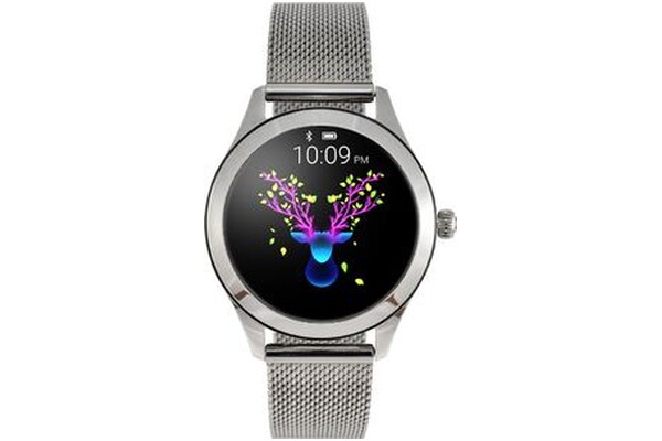Smartwatch WATCHMARK WKW10 1.04" srebrny
