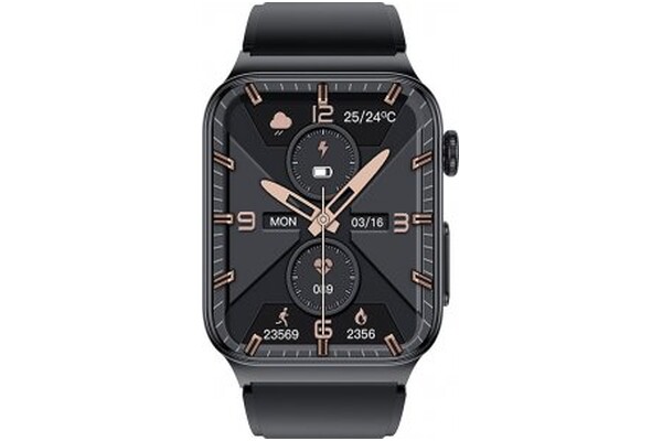 Smartwatch WATCHMARK Cardio One 1.83" czarny