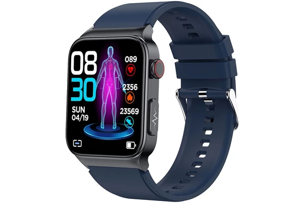 Smartwatch WATCHMARK Cardio One 1.83" granatowy