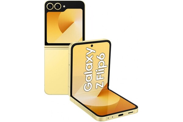 Smartfon Samsung Galaxy Z Flip 6 5G żółty 6.7" 12GB/512GB