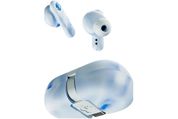 Słuchawki Skullcandy Ecobuds Dokanałowe Bezprzewodowe niebieski