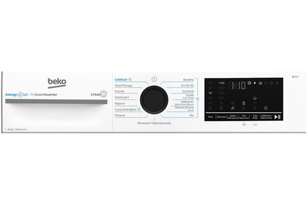 Pralka Beko BM3WFU410415W SteamCure 10.0kg 1400obr./min