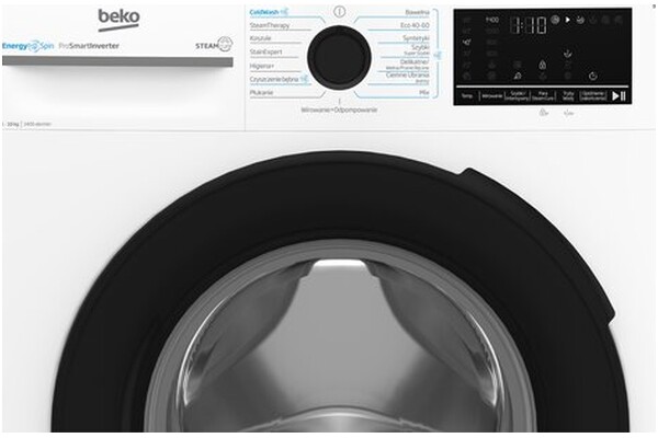 Pralka Beko BM3WFU410415W SteamCure 10.0kg 1400obr./min