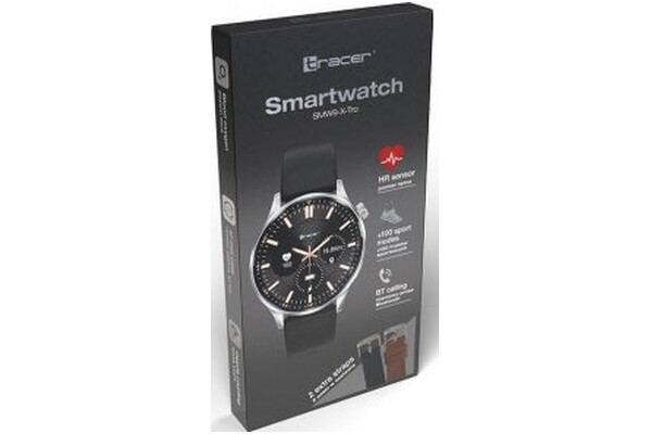 Smartwatch Tracer SMW9 1.52" czarny