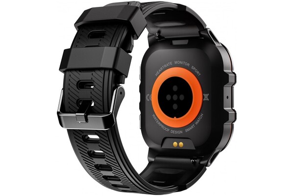 Smartwatch OUKITEL BT20 1.97" czarno-pomarańczowy