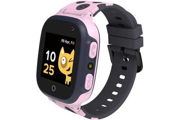Smartwatch Canyon CNEKW34PP 1.44" Czarno-różowy