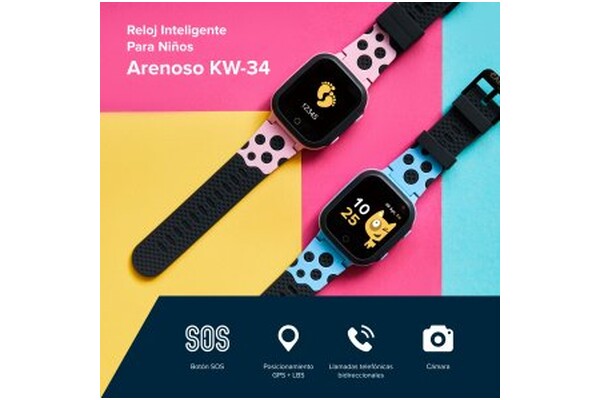 Smartwatch Canyon KW34 1.44" czarno-niebieski