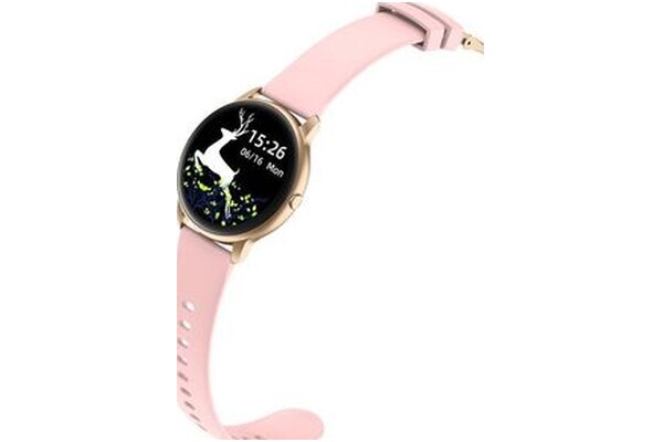 Smartwatch Gino Rossi SW0152 1.28" różowy