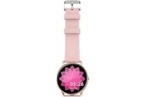 Smartwatch Gino Rossi SW0152 1.28" różowy