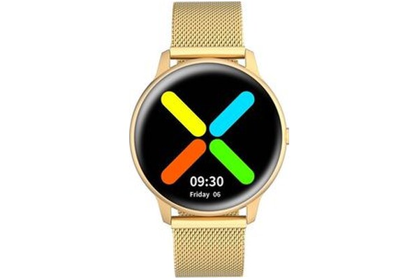 Smartwatch Gino Rossi SW0155 1.28" złoty