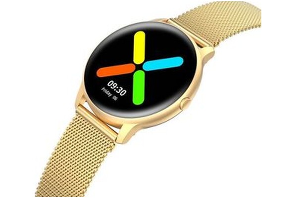 Smartwatch Gino Rossi SW0155 1.28" złoty