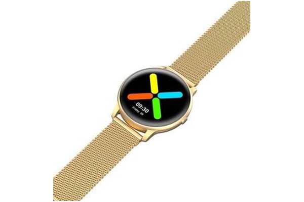 Smartwatch Gino Rossi SW0155 1.28" złoty