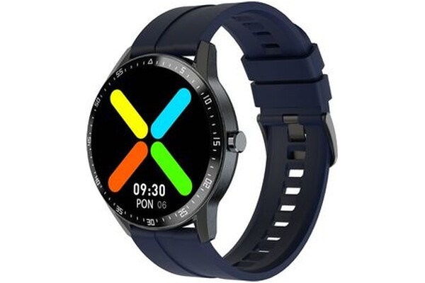 Smartwatch Gino Rossi SW0185 1.28" granatowy