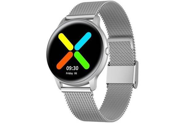 Smartwatch Gino Rossi SW0153 1.28" srebrny