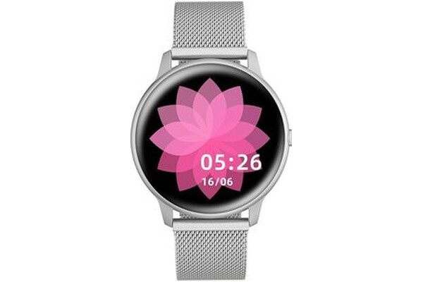 Smartwatch Gino Rossi SW0153 1.28" srebrny