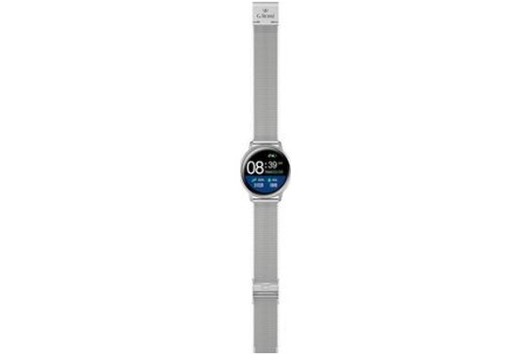 Smartwatch Gino Rossi SW0153 1.28" srebrny