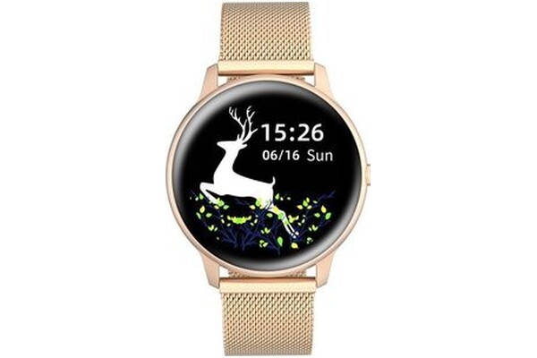 Smartwatch Gino Rossi SW0154 1.28" różowo-złoty