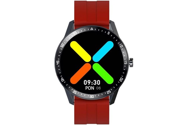 Smartwatch Gino Rossi SW0184 1.28" czerwony