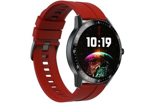 Smartwatch Gino Rossi SW0184 1.28" czerwony