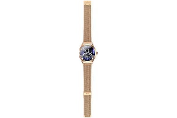 Smartwatch Gino Rossi SW0142 1.09" różowo-złoty