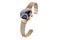 Smartwatch Gino Rossi SW0142 1.09" różowo-złoty