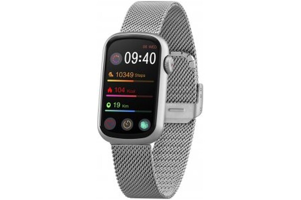 Smartwatch Garett Electronics Wave RT 1.47" srebrny