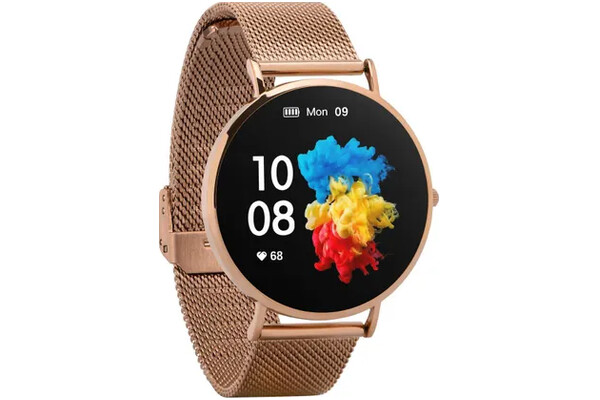 Smartwatch Garett Electronics Verona 1.71" złoty
