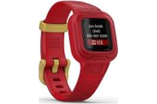 Smartwatch Garmin Vivofit Junior 3 czerwony