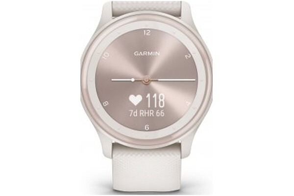 Smartwatch Garmin Vivomove Sport 0.73" biały