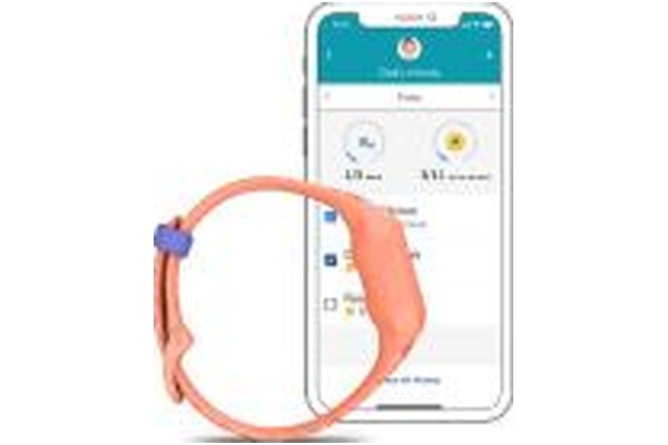 Smartwatch Garmin Vivofit Junior 3 0.41" pomarańczowy