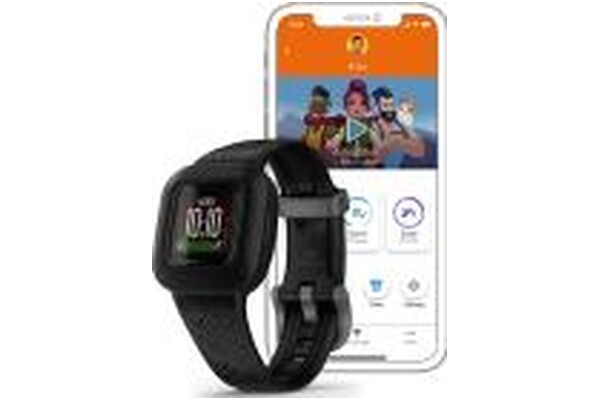 Smartwatch Garmin Vivofit Junior 3 0.41" czarny