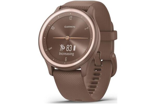 Smartwatch Garmin Vivomove Sport 0.73" brązowy