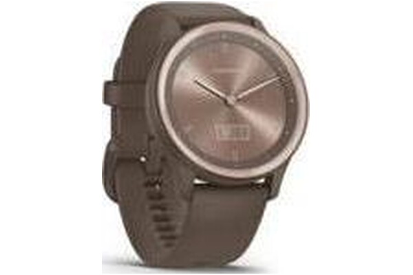 Smartwatch Garmin Vivomove Sport 0.73" brązowy