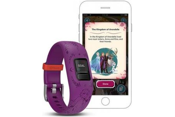 Smartwatch Garmin Vivofit Junior 2 0.66" fioletowy